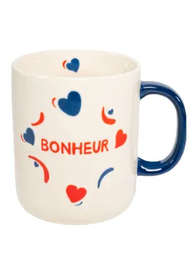 Tasse en grès - Bonheur