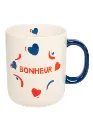 Tasse en grès - Bonheur