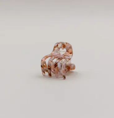 Petite pince à cheveux - Amande