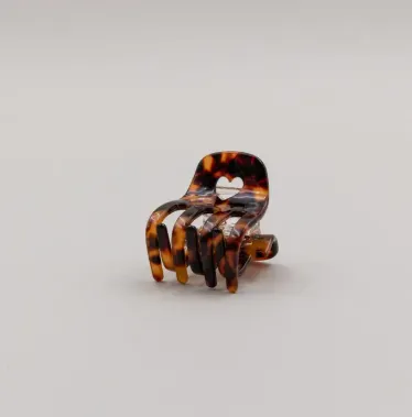 Petite pince à cheveux - Ambre