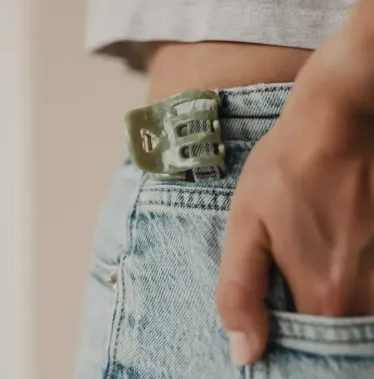 Petite pince à cheveux - Jade