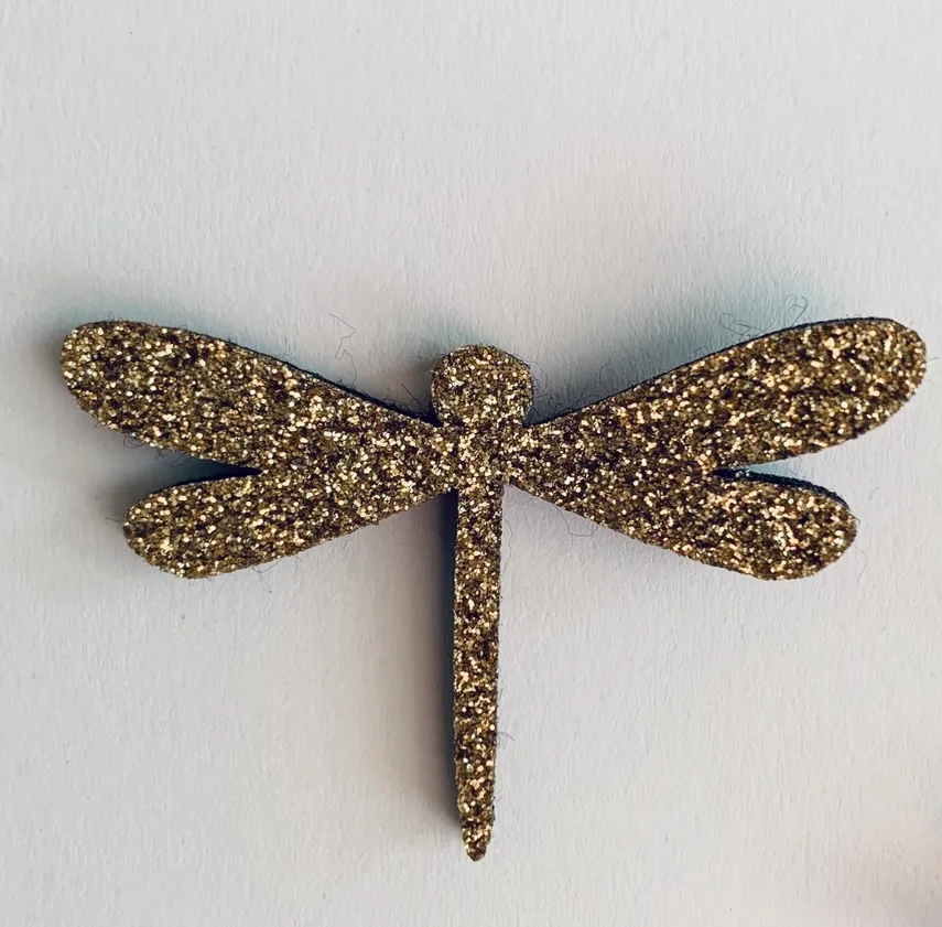 Pin's - Libellule doré