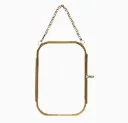 Cadre en laiton suspendu -10*15