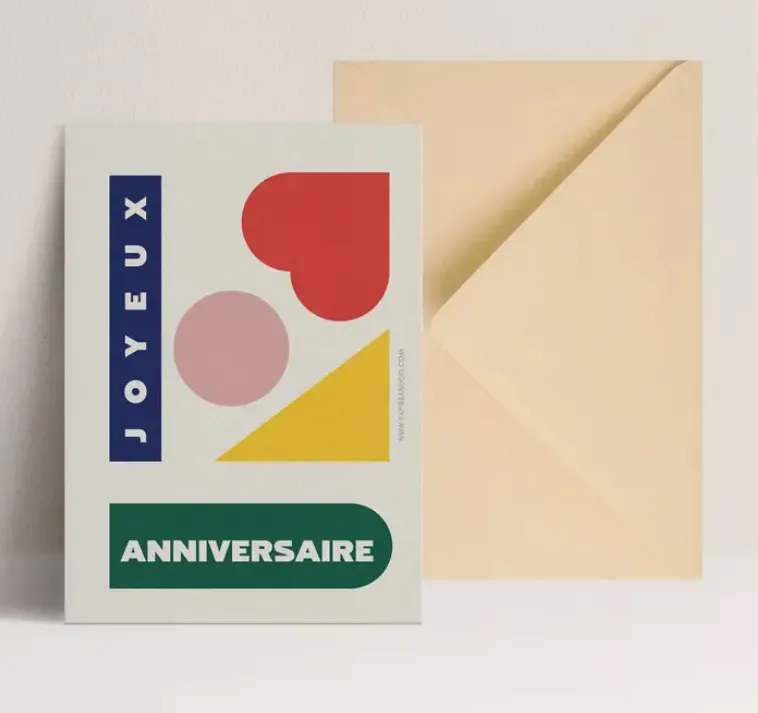 Carte - Anniversaire - Liberté