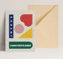 Carte - Anniversaire - Liberté