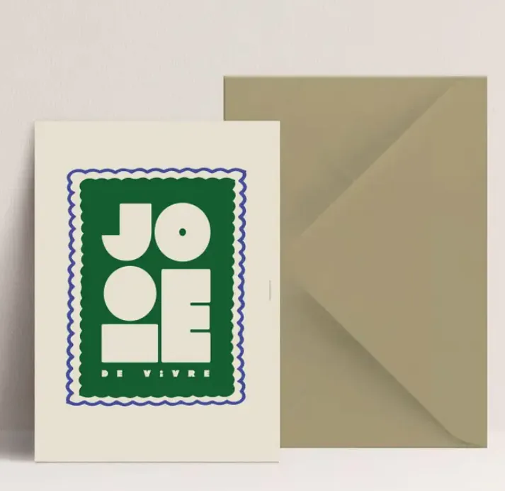Carte - Joie de Vivre