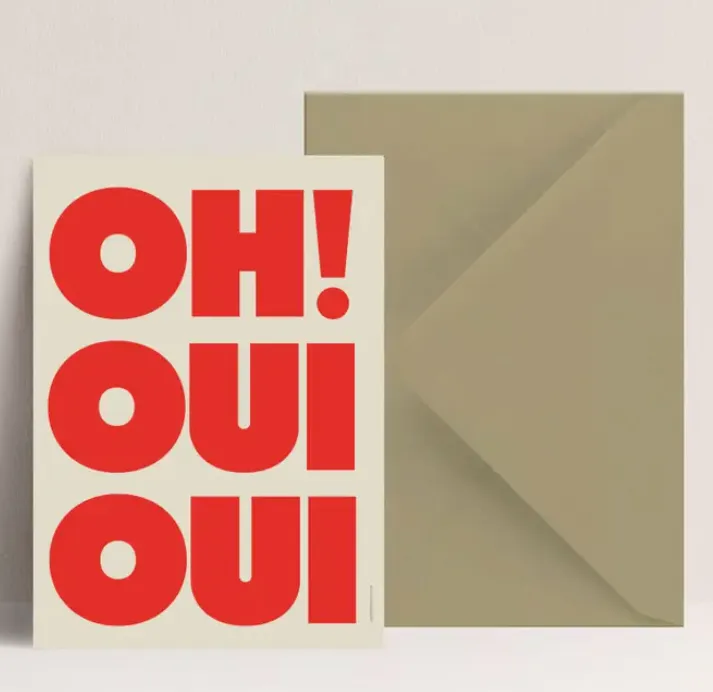 Carte - Oh ! Oui Oui