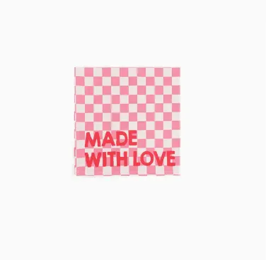 Serviette - Made With Love