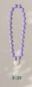 Collier ALMA - Lilas