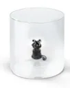 Gobelet en verre "Raton Laveur"