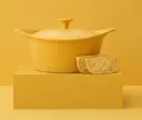 Coffret complet de l'incroyable cocotte 28 cm - Mangue