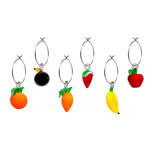 Set de 6 anneaux porte-nom