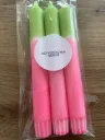 Bougie  Rose / vert