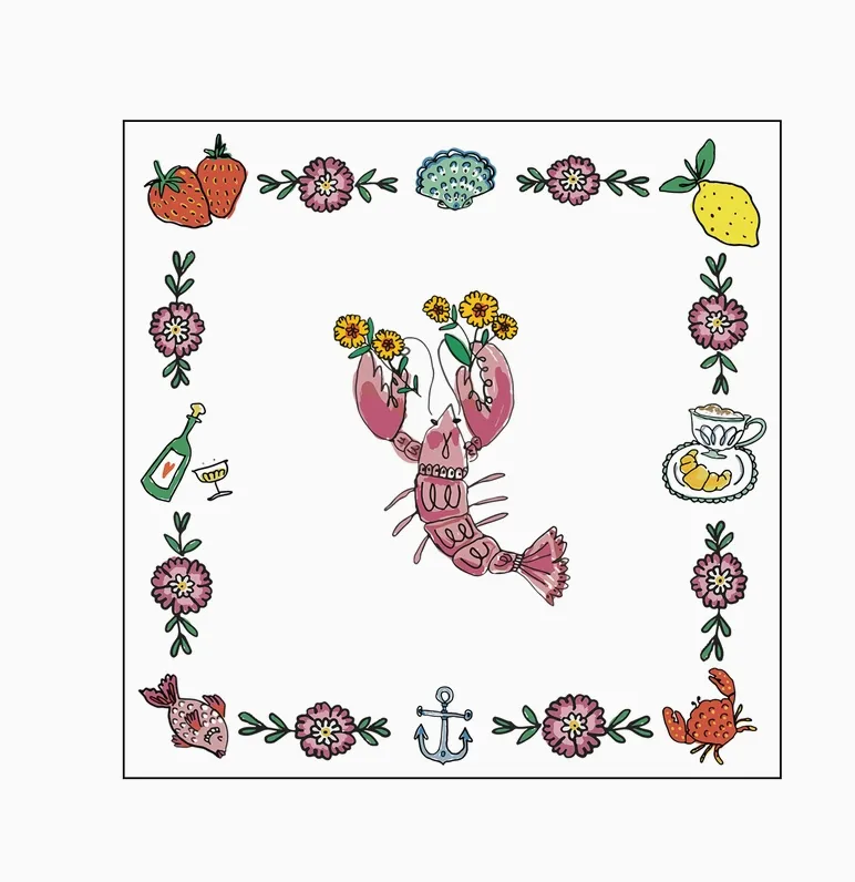 Serviettes - HOMARD