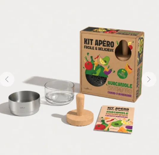 Kit Apéro pour guacamole et houmous