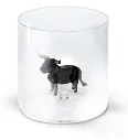 Gobelet en verre "Taureau"