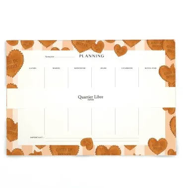 Planning - Coeur de Beurre