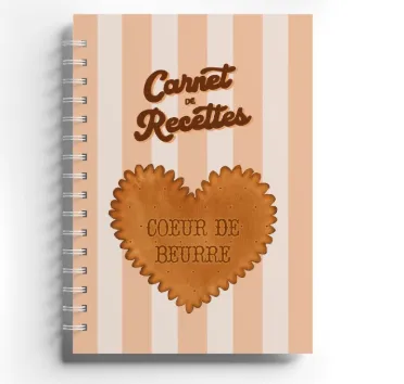 Carnet de recettes - Coeur de beurre