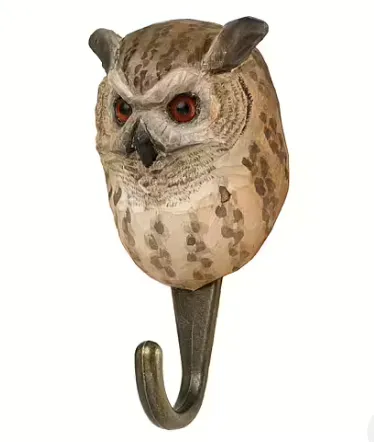 Patère - Hibou Grand-Duc