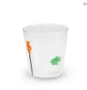 Verre "poisson vert"