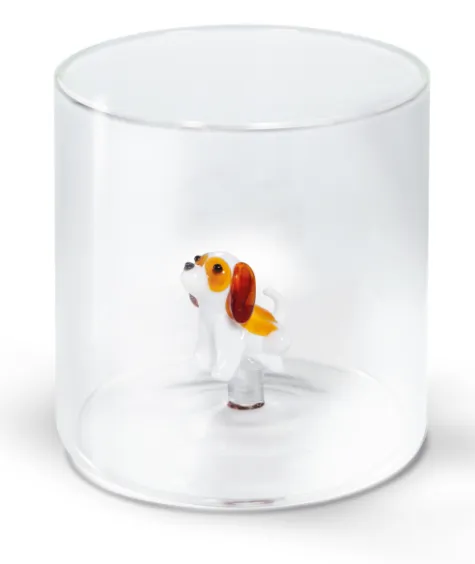 Gobelet en verre 250ml. cavalier King