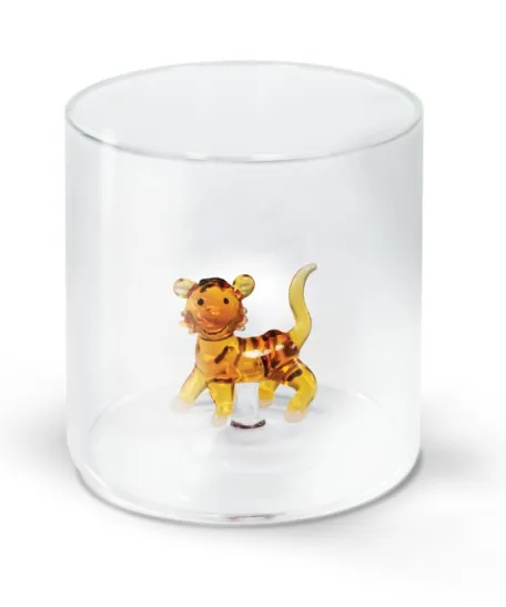Gobelet en verre "Lion"