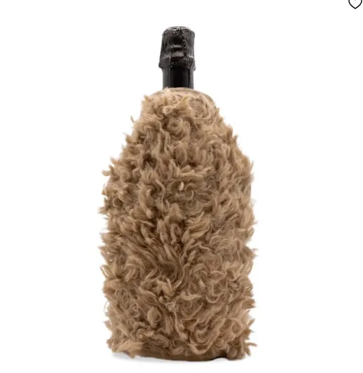 Rafraichisseur bouteille moumoute - Taupe