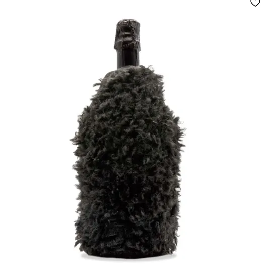 Rafraichisseur bouteille moumoute - Noir