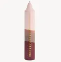 Bougie de l'Avent - Brun -Beige - Bordeau