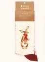 Chaussette Homme - Lapin de Noël