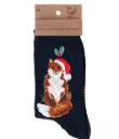 Chaussette Homme - Renard de Noël