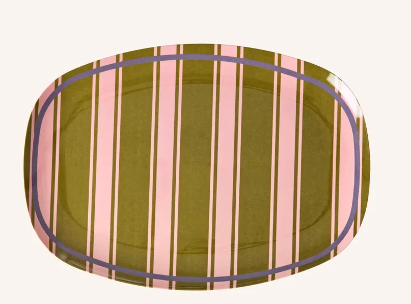Assiette Rectangulaire - Delight Print