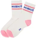 Chaussettes femme à message "MA BEAUTE"