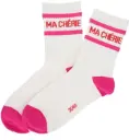 Chaussettes femme à message "MA CHERIE"