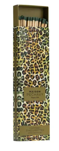 Allumettes longues Victoria Léopard