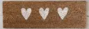 Paillasson 3 coeurs