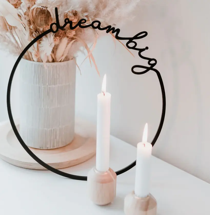 Couronne  en Bois - Big Dream -