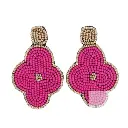 Boucle d'oreille fleur