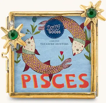 Cadre Photo Poisson Zodiaque Mini