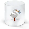 Gobelet en verre "Cycle bébé garçon"