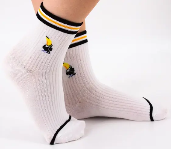 Chaussettes Hautes Animaux Exotiques - Toucan (noir)