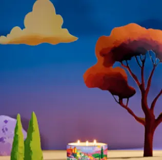 Bougie XL - Jardin Pallanca