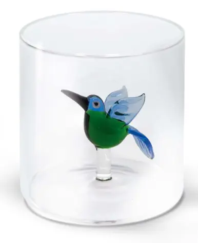 Gobelet en verre - Colibri
