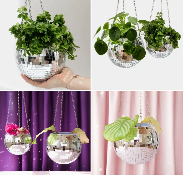 Cache pot - Boule à Facette