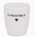 Tasse message 'La vie est belle'