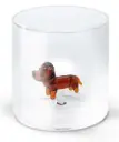 Gobelet en verre "Teckel"